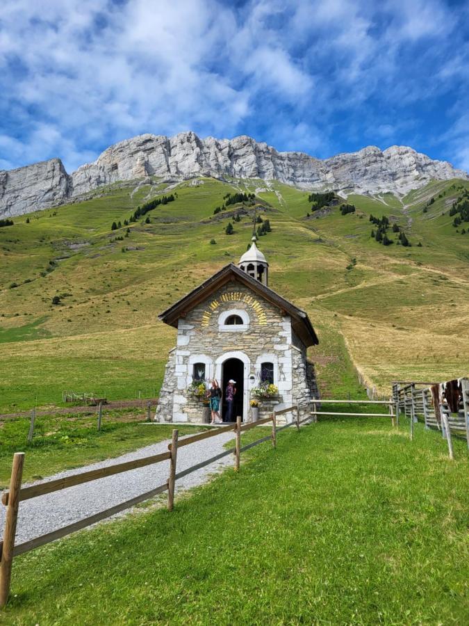 La Petite Anfiane Villa Le Grand-Bornand Exteriör bild